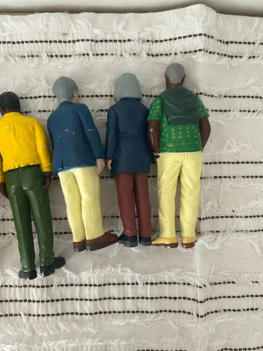 Vintage Lakeshore Learning Community Helpers Career Figures Set of 9